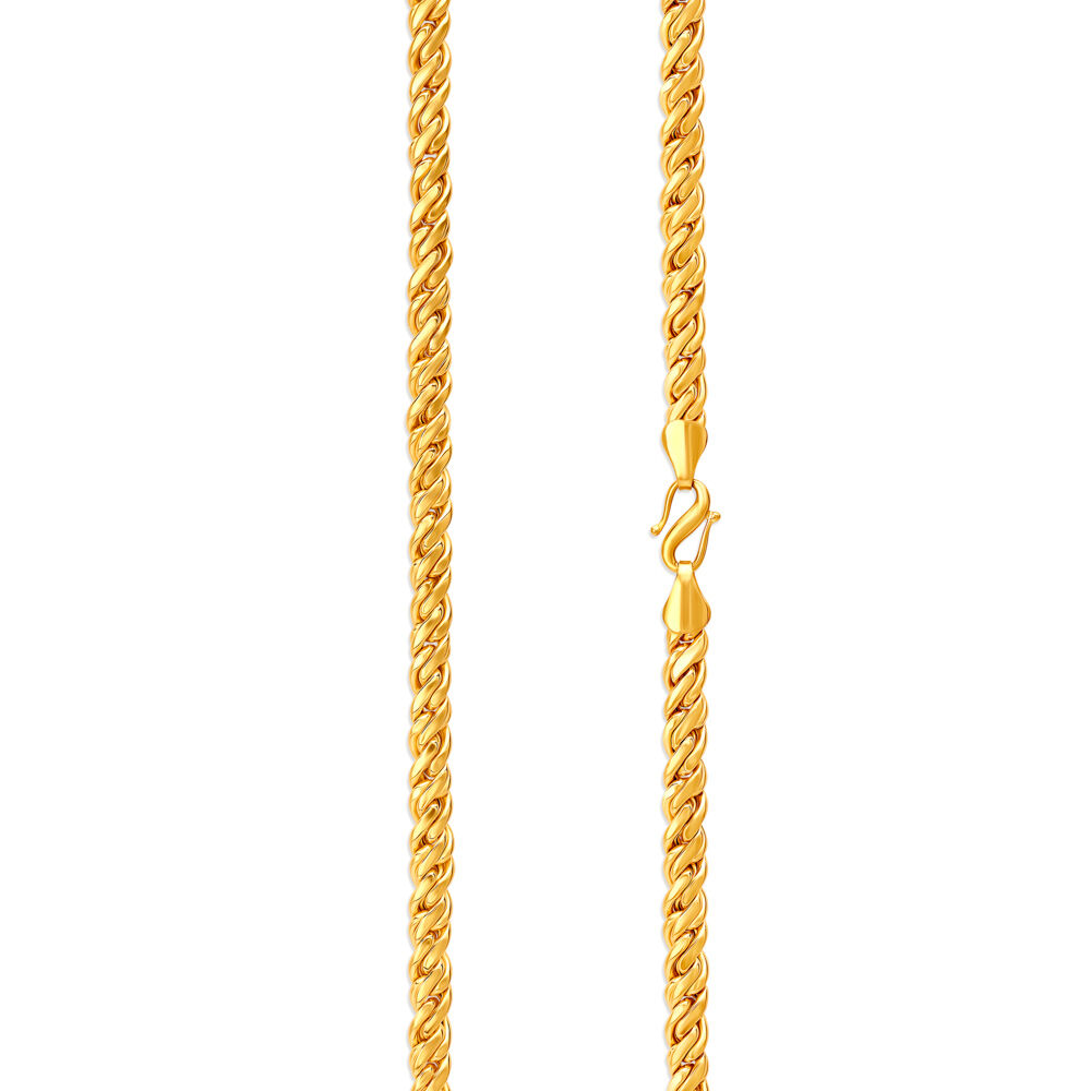 Gents gold chain 2025 design in tanishq