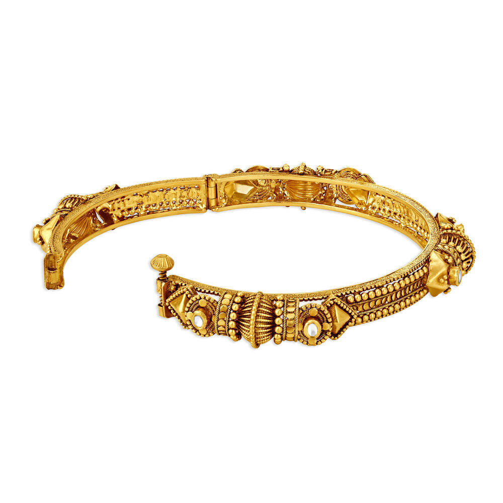 Trending Women/Girls Fashion Bracelet & Bangles (Kadde) Gold Plated