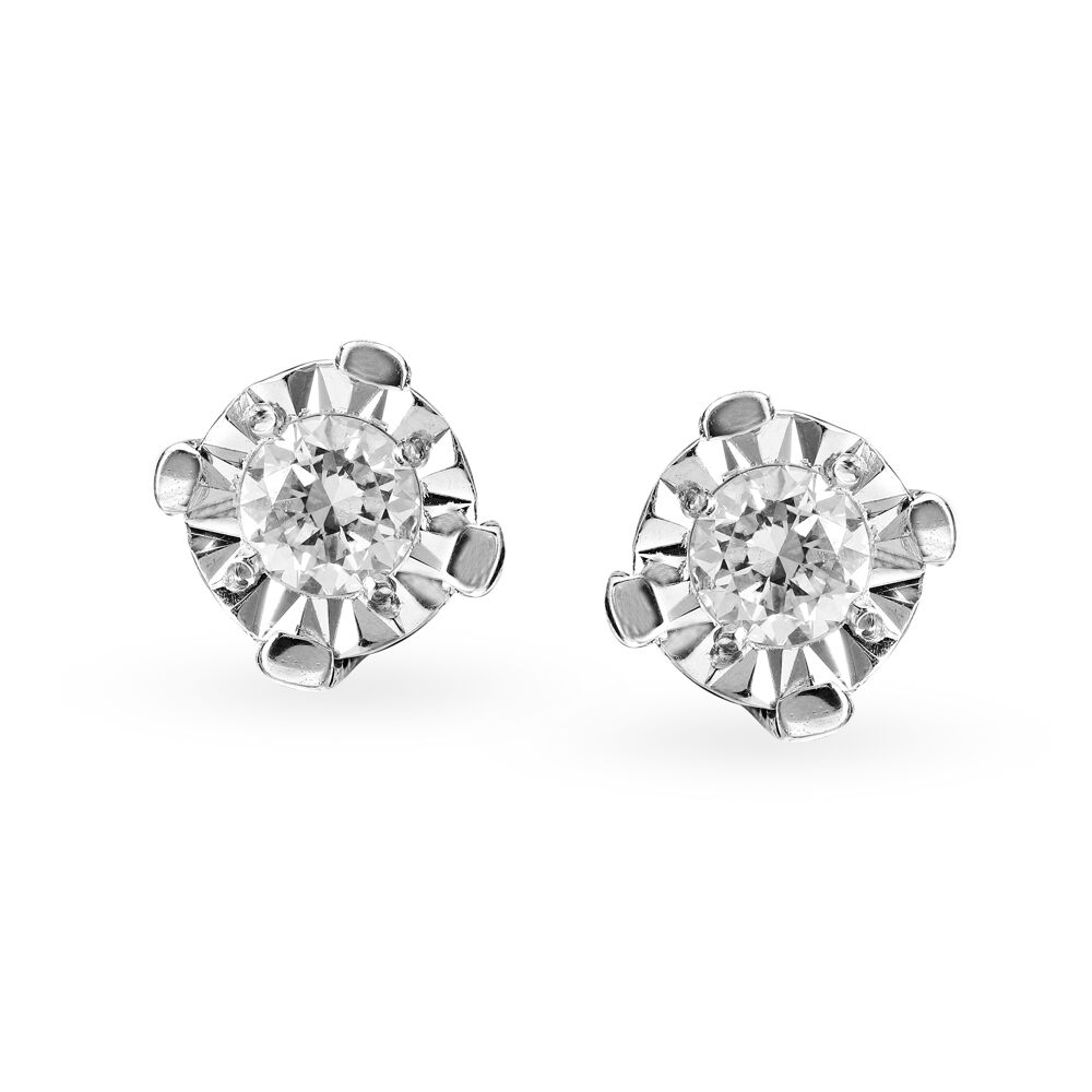 925 Sterling Silver Marquise Diamond CZ Earrings – Gilded Sapphire