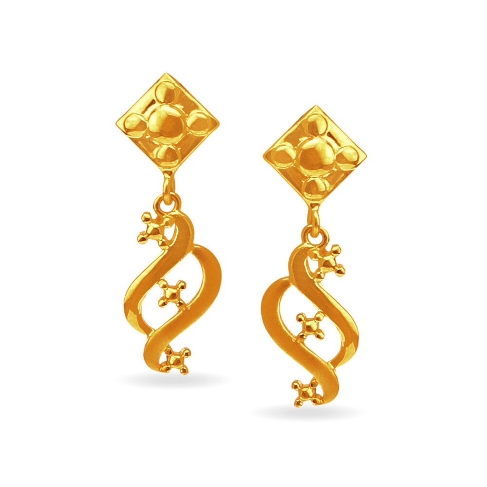 Yellow & White Diamond Chandelier Earrings - Fine Jewelry by Tamsen Z