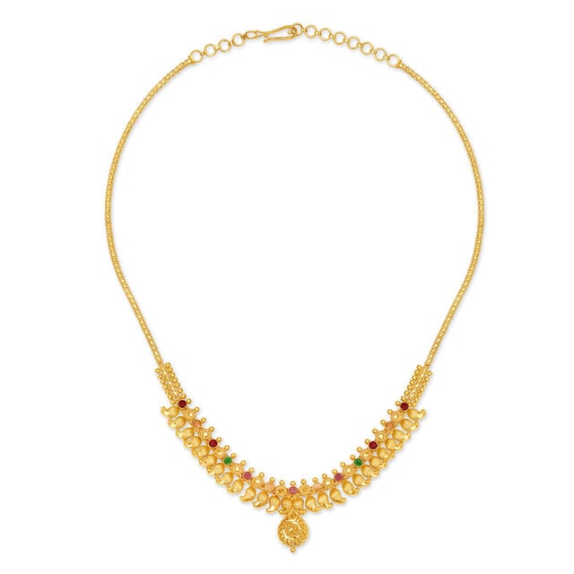 tanishq gold necklace designs catalogue