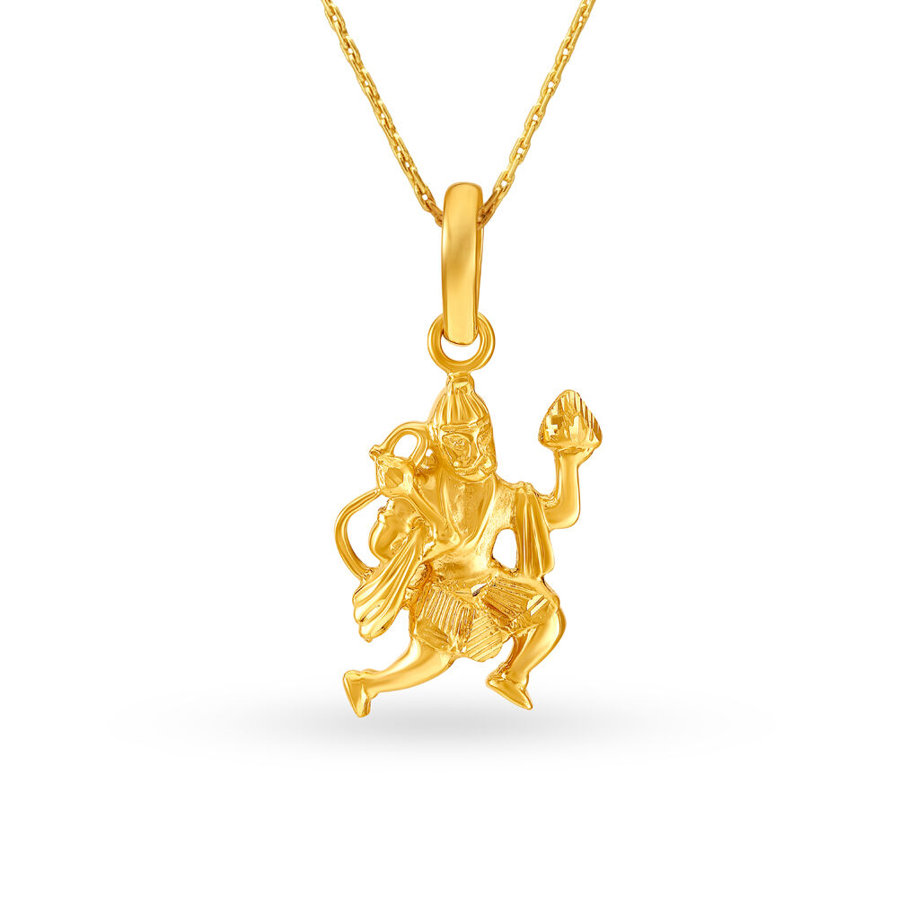 Tanishq gold deals hanuman locket price