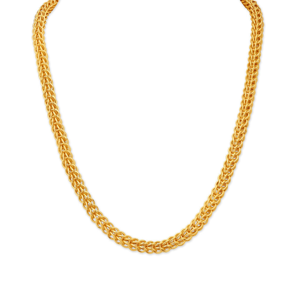 Handmade gold 2025 chain design