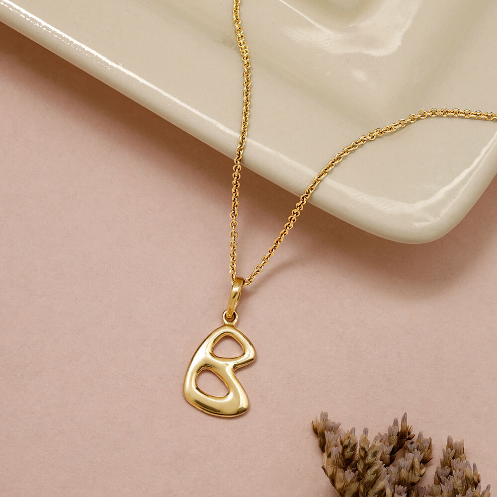 VPCREATION New Stylish Exclusive Heart Shape B Letter Pendant With Necklace  Chain Combo Gold-plated Plated Brass, Alloy Chain Set Price in India - Buy  VPCREATION New Stylish Exclusive Heart Shape B Letter