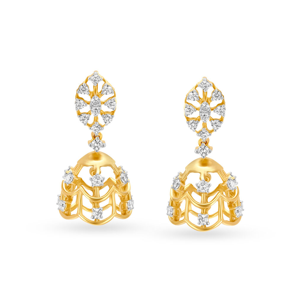 CaratLane Global - A Tanishq Partnership - Elevate your evening glamour  with the radiant allure of gemstone earrings. ✨💎 Click the link below to  shop this design: https://bit.ly/3RlZH3P #CaratLaneUS #caratlaneglobal  #earcuffs #diamondjewelry #
