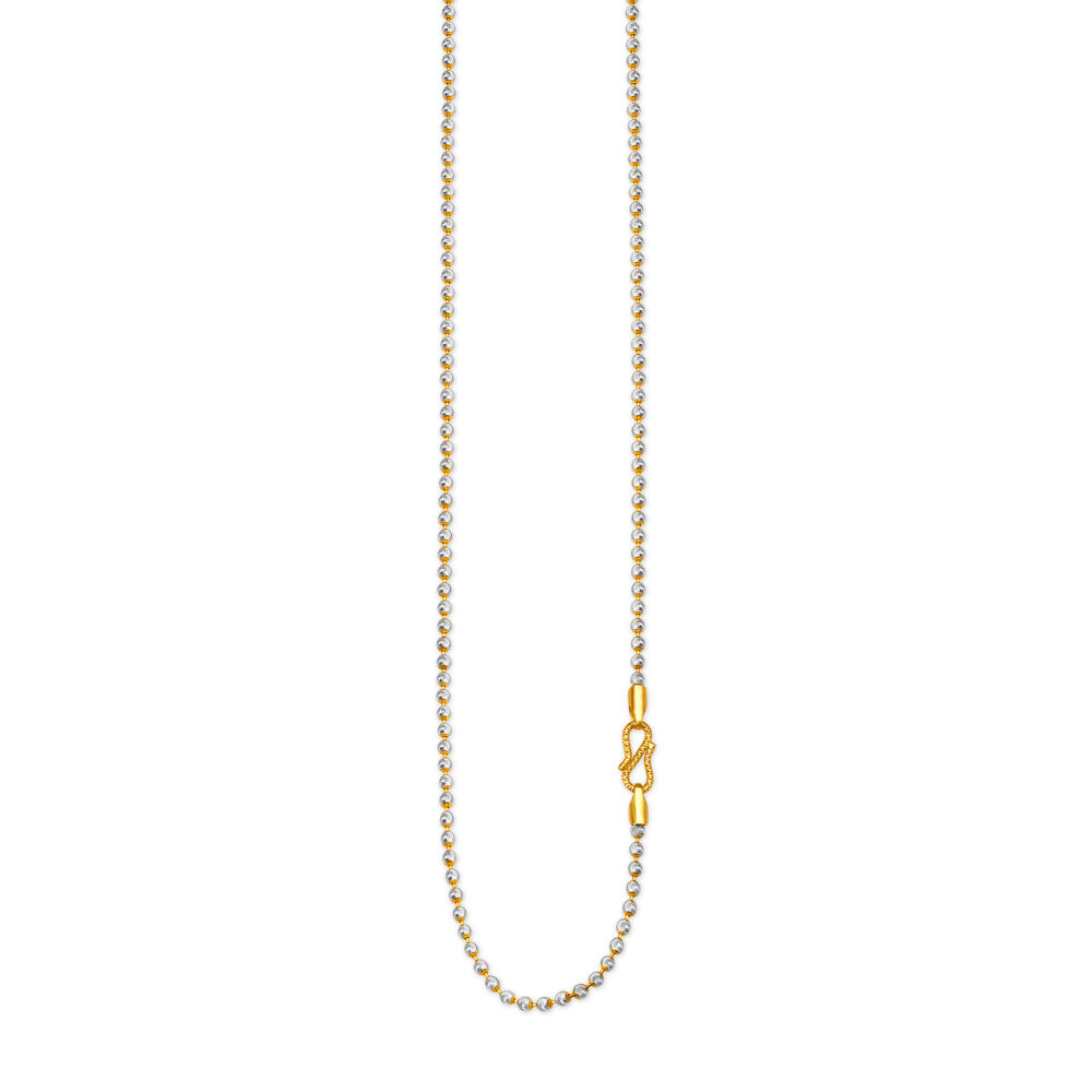 Figaro Chain Necklace - Rose Gold Plating - Oak & Luna