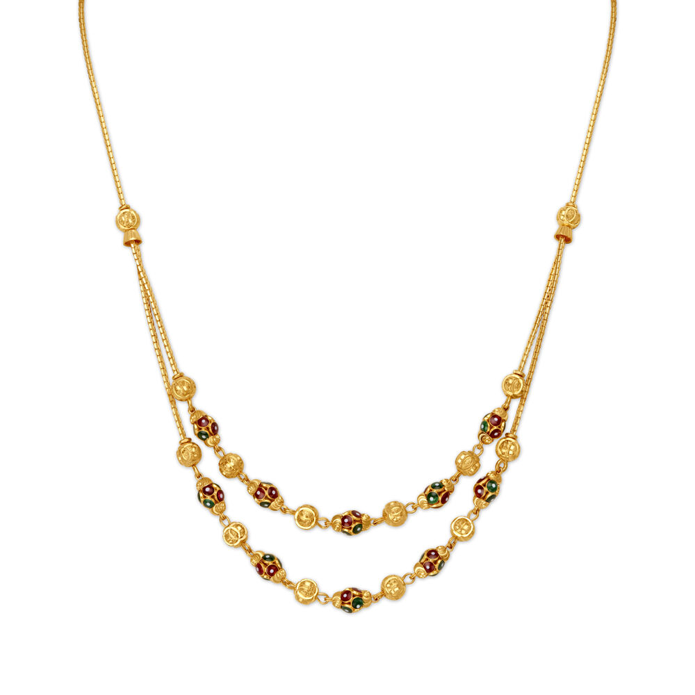 Tanishq ladies chain deals design