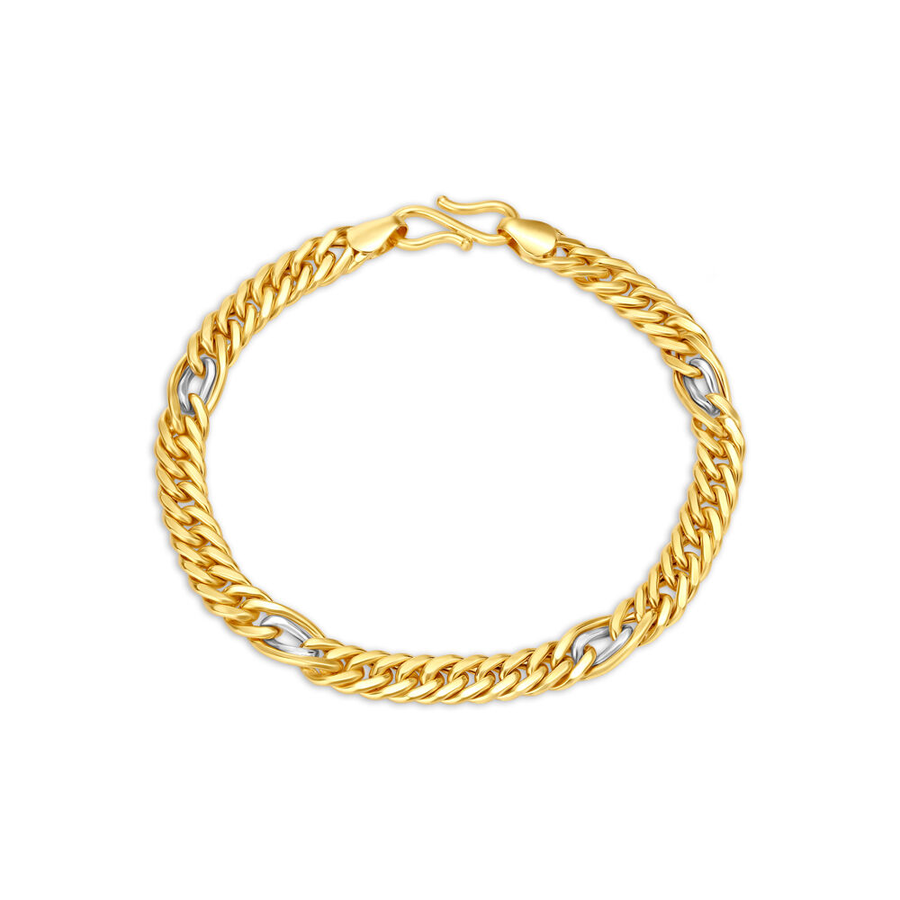 Buy Piah Fashion Brass Golden Bracelet For Men Online at Best Prices in  India - JioMart.