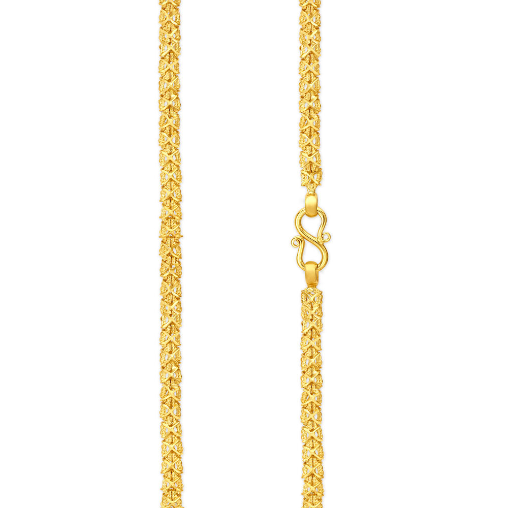 Tanishq gold deals chain 24 carat