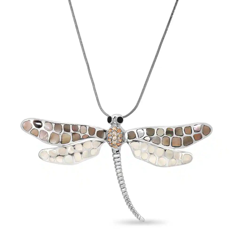 Buy EMMANUELA handcrafted for youGold Dragonfly necklace sterling silver  dragonfly pendant dragonfly jewelry silver dragonfly charm gift necklace  pendant insect jewelry mother's day gift Online at desertcartINDIA