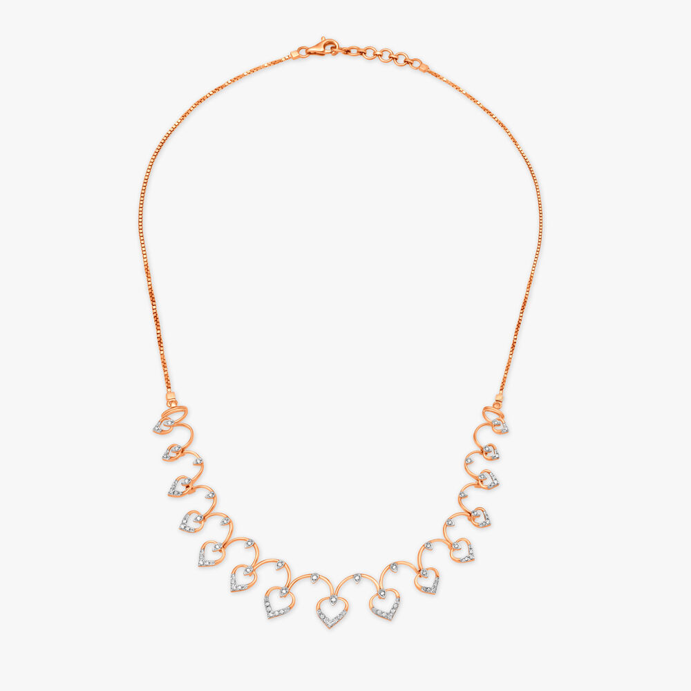 Buy Heart-shape Diamond Necklace / 14k Solitaire Heart Diamond Pendant /  14k Gold Layering Diamond Necklace Ferkos Fine Jewelry April Birthstone  Online in India - Etsy