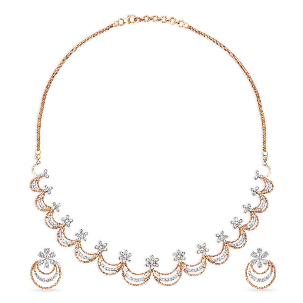 Rose gold clearance tanishq