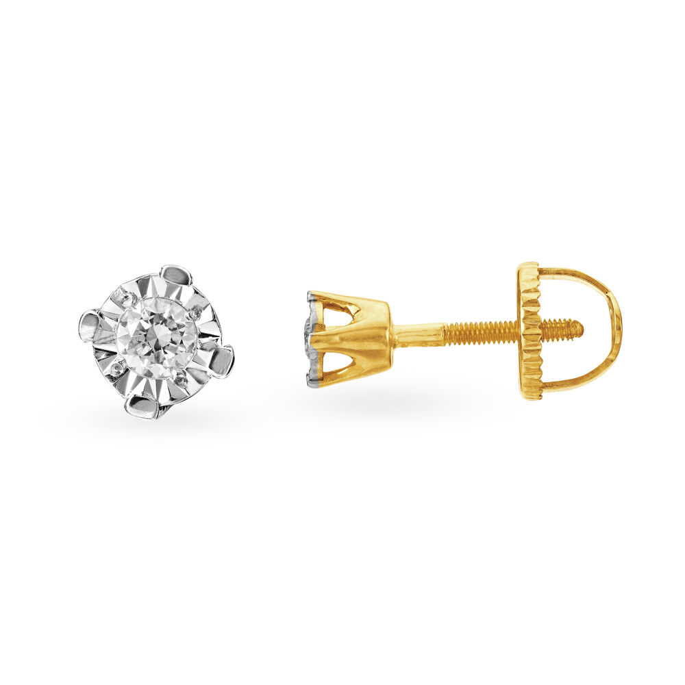 Tanishq sale solitaire studs