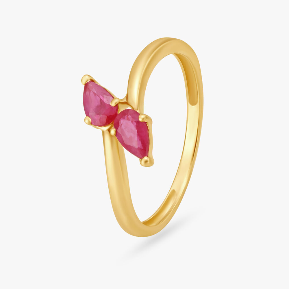 Tanishq ruby deals diamond ring