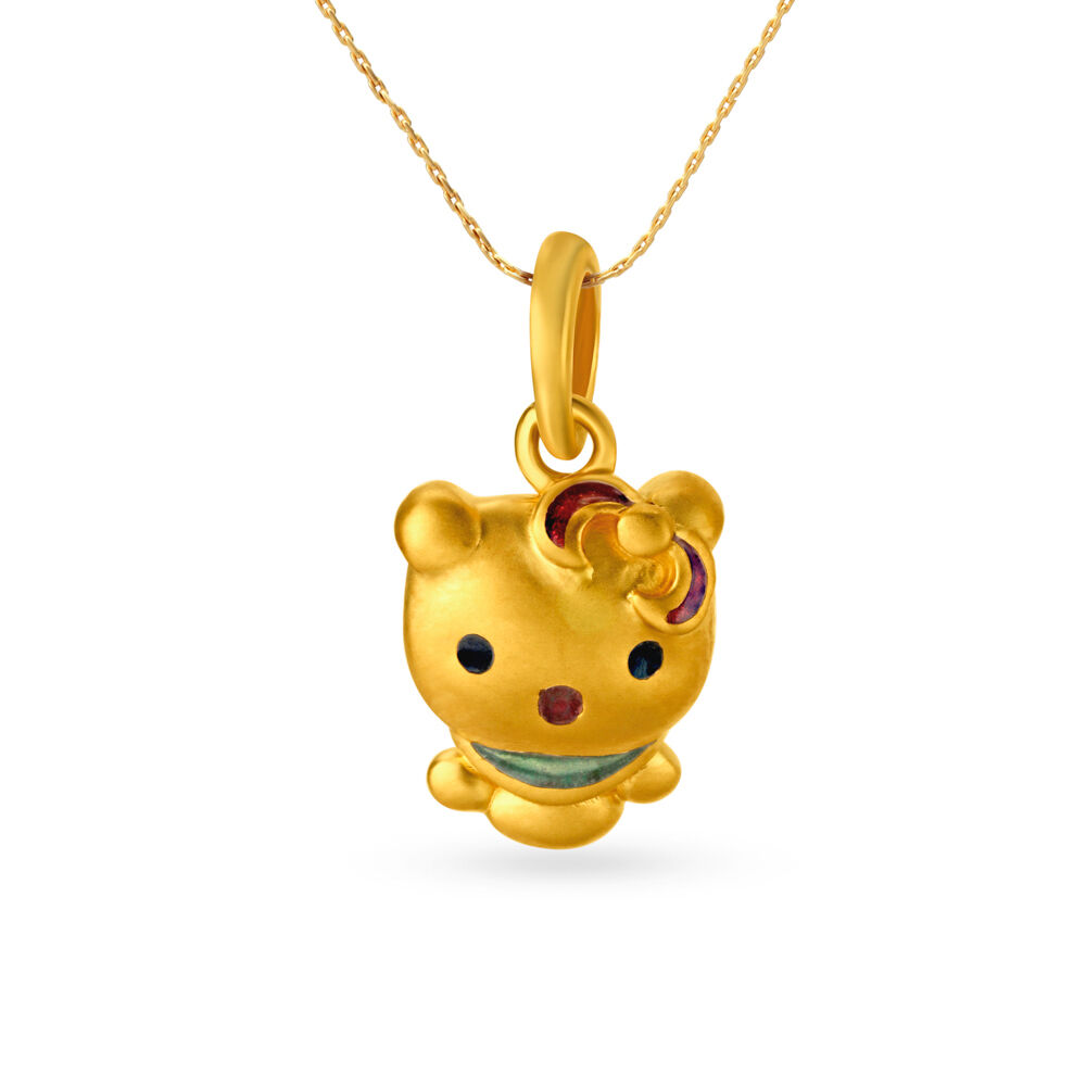 Charming Bubbles Kids' Gold Necklace | Necklace For Kids | CaratLane