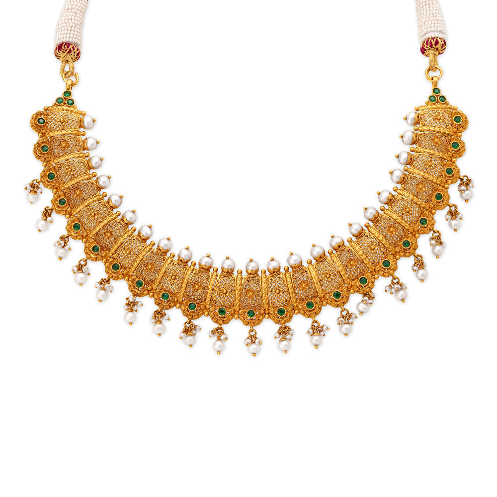 Necklace sale gold tanishq