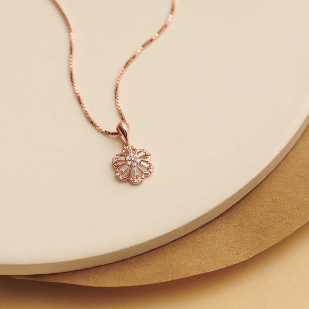 Buy Woodruff Bloom Pearl Necklace Online | CaratLane
