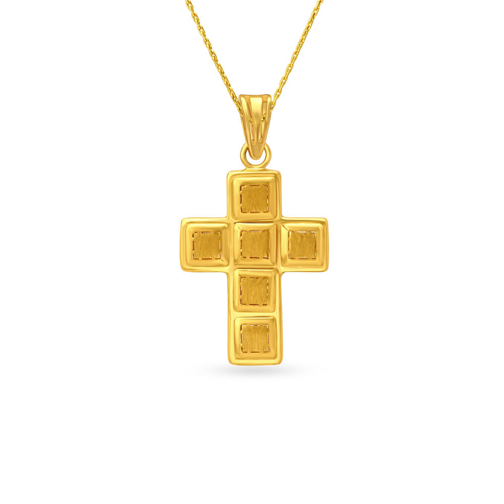 Tanishq cross deals pendant