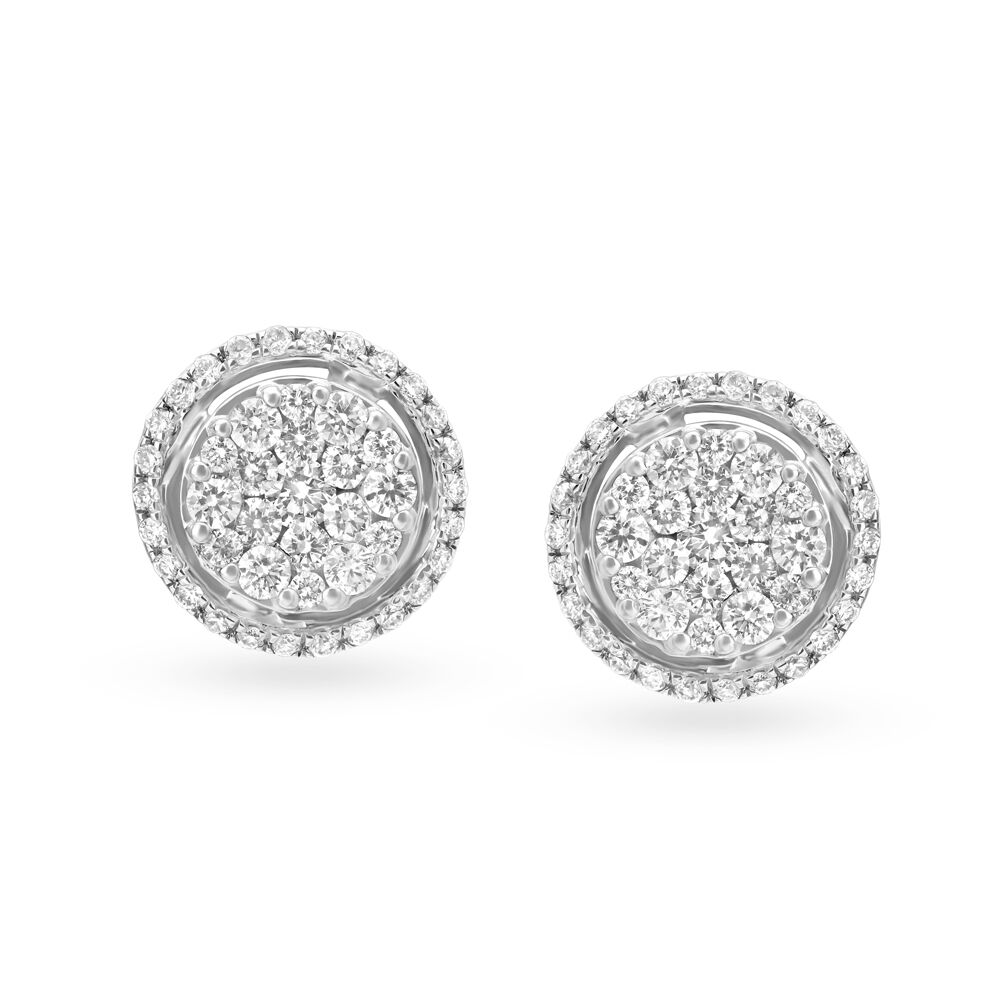 Tanishq Earrings: Buy Gold & Diamond Earrings for Women & Girls Online |  Mens diamond earrings, Designer diamond jewellery, Diamond earrings for  women