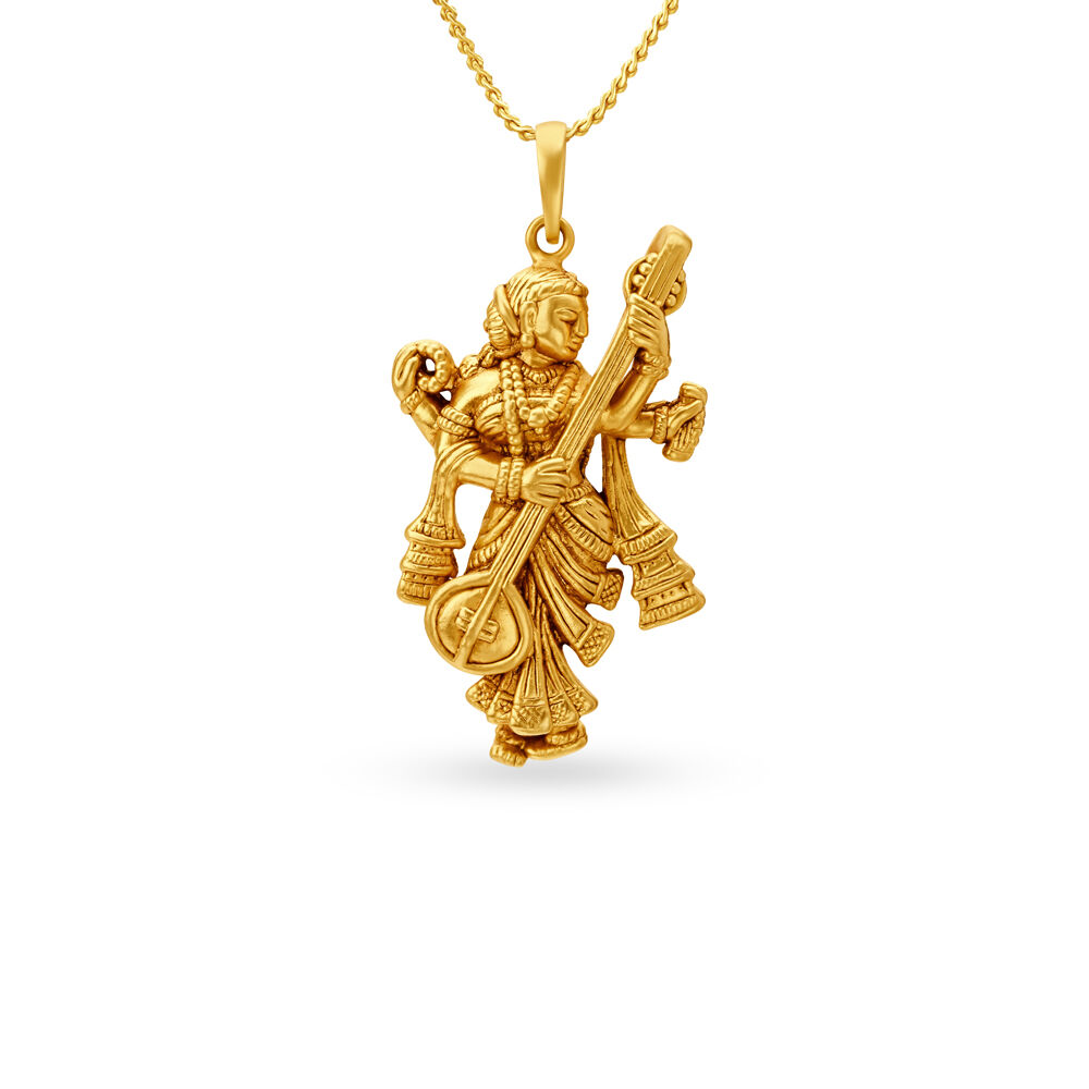 Gold hanuman pendant deals tanishq