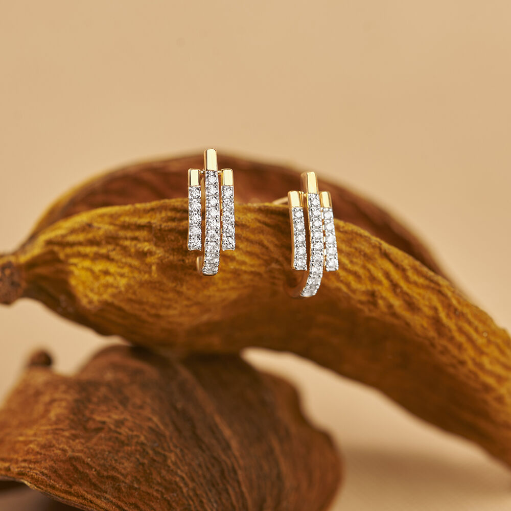 Diamond Hanging Earrings Online | Diamond Hanging Earrings Designs for  Women with Price