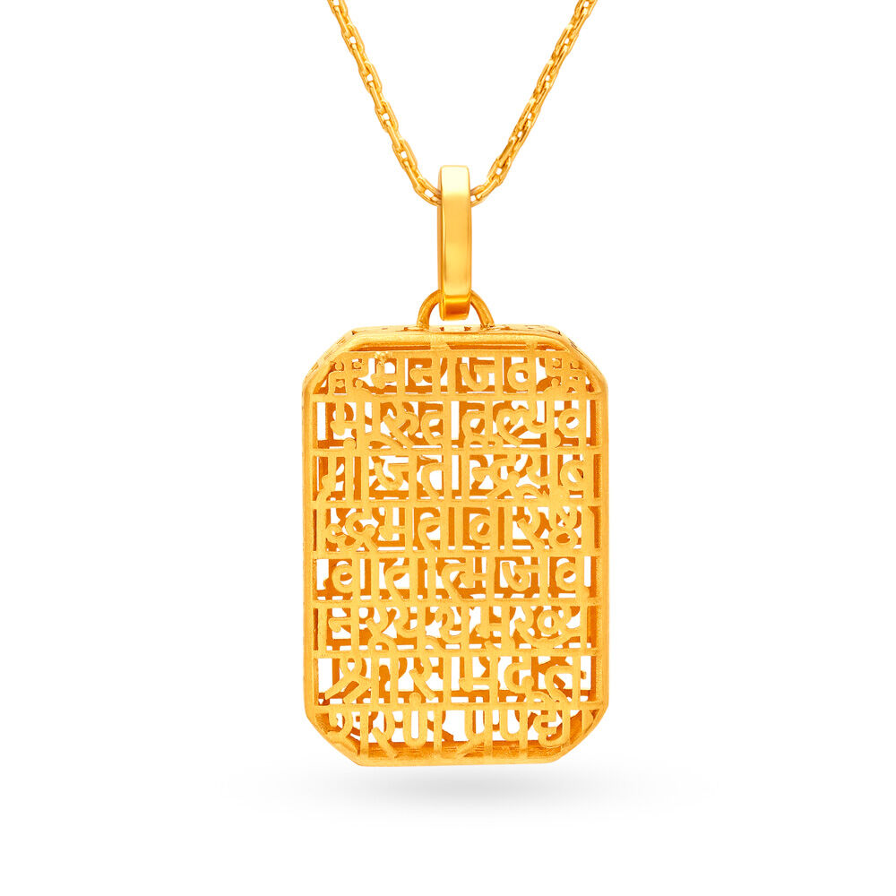 Gold hanuman pendant deals tanishq