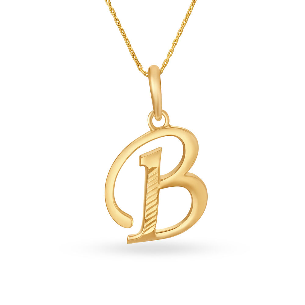 B name 2025 gold locket