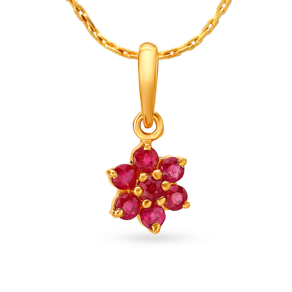 Buy Dainty Ruby Necklace, Ruby Bar Necklace, Gold Ruby Jewelry, Simple Ruby  Gift, July Birthstone, July Birthday Gift for Her, Tiny Ruby Pendant Online  in India - Etsy