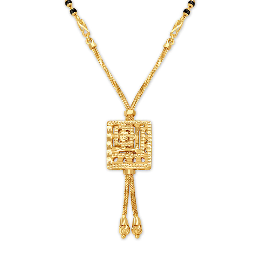 Tanishq gold deals mangalsutra with price