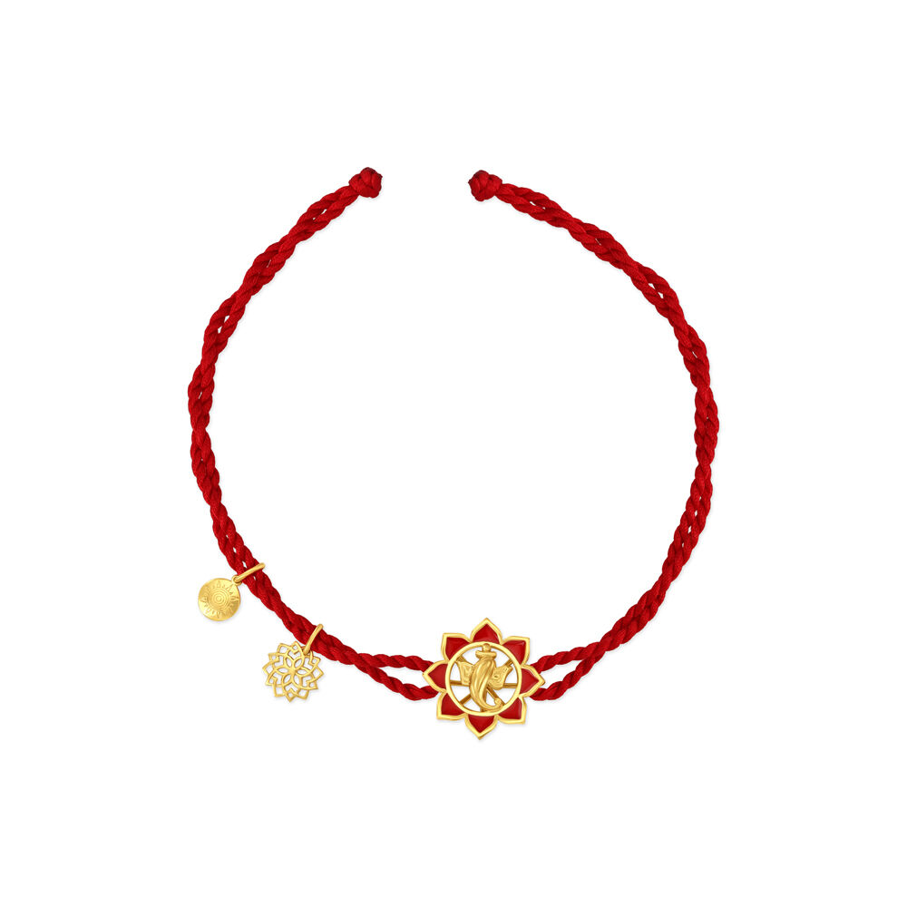 Gold rakhi sale price in tanishq