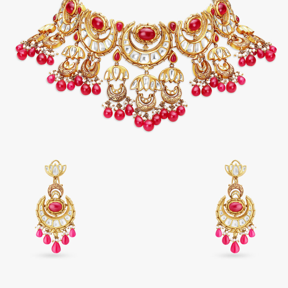 Tanishq polki sale set price