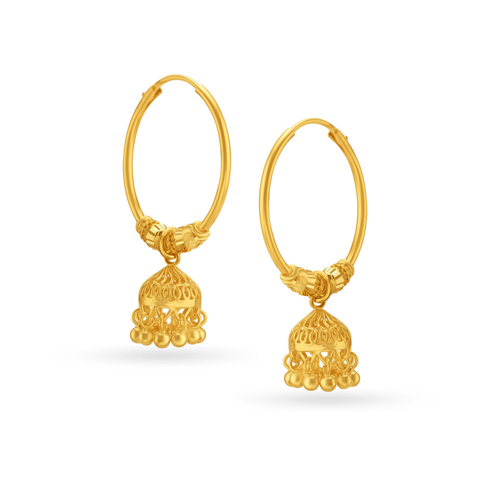 Tanishq deals jhumkas online