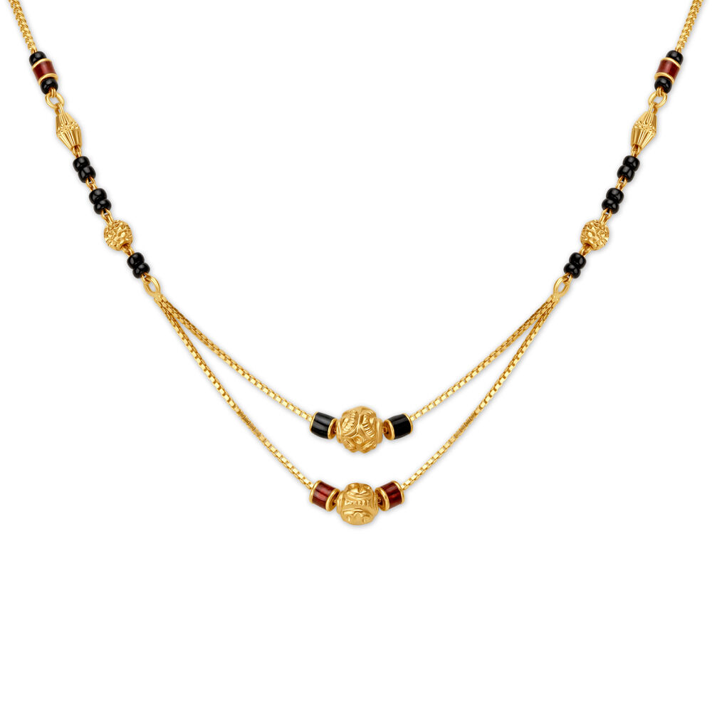 Gold mangalsutra deals at tanishq