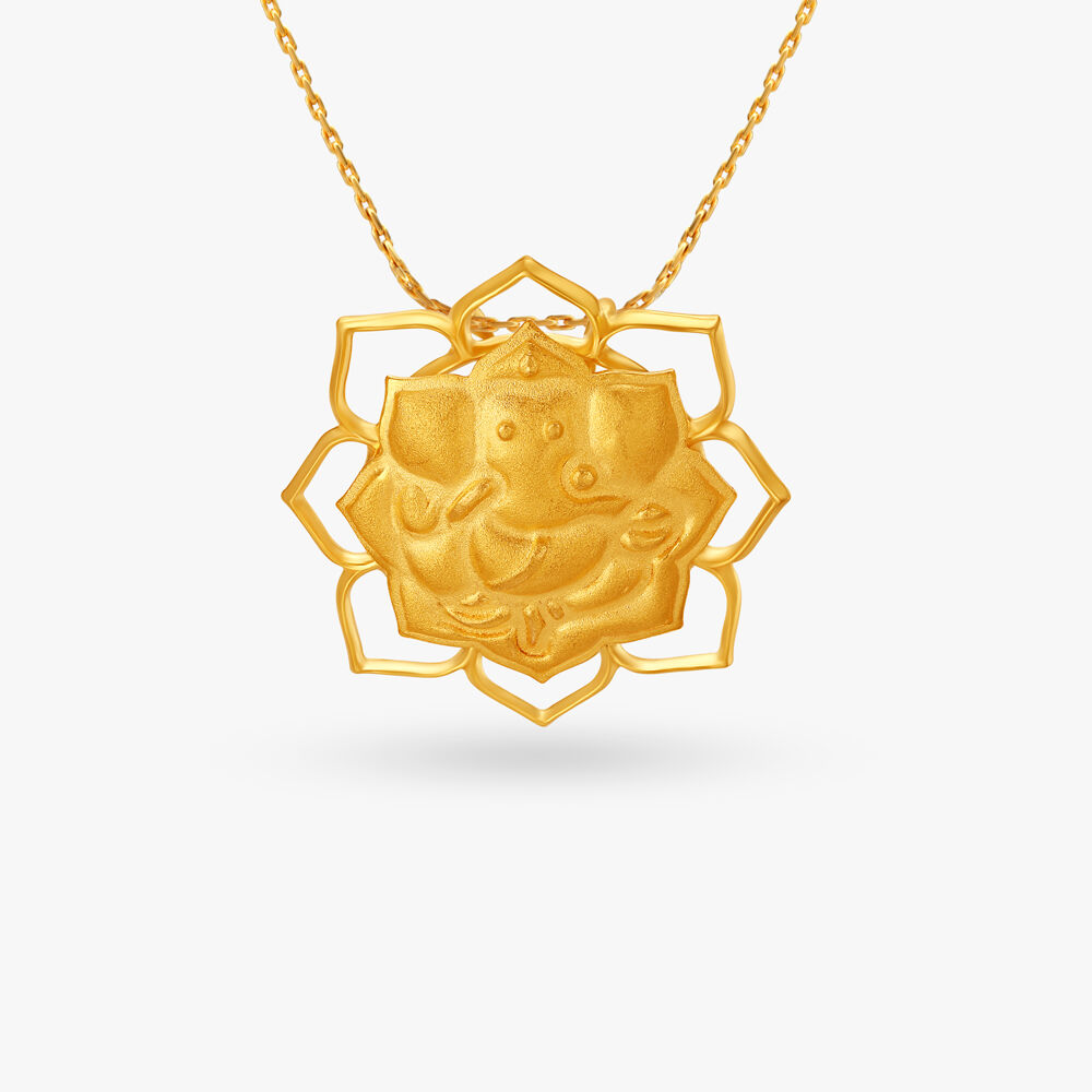 Root Chakra Necklace w/ Gold Chain #A214 - Welcome to Yoga Canada: Yoga  School, Yoga Shop, Yoga Platform