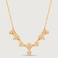 Transformable heart 18KT Gold & Diamond Necklace,,hi-res image number null