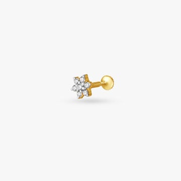 Dainty Sparkling Nose Pin