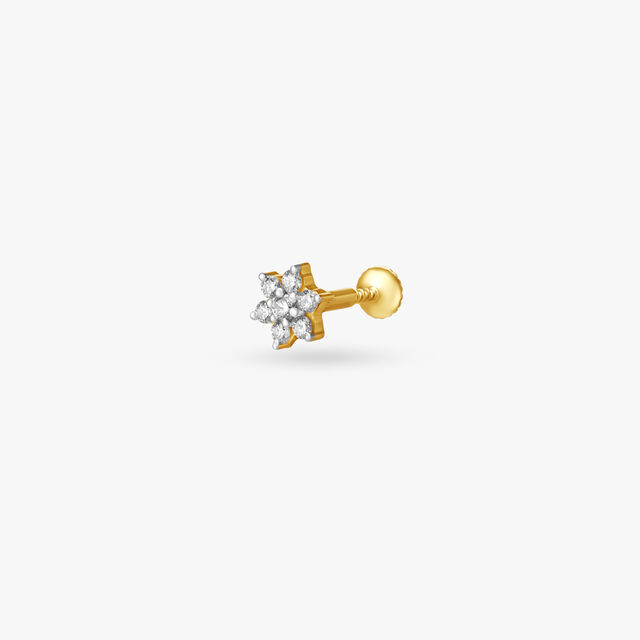 Dainty Sparkling Nose Pin,,hi-res image number null
