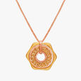 Eclectic Geometric Pendant with Chain,,hi-res image number null