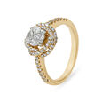 Stunning Dual Gold And Diamond Finger Ring,,hi-res image number null