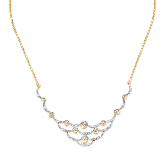 Ethereal Cascade Diamond Necklace Set,,hi-res image number null