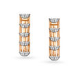 Adorable Dainty Diamond Hoop Earrings,,hi-res image number null