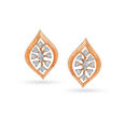 Dainty Teardrop Stud Earrings image number null