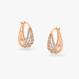 Undeniable Dazzle Diamond Hoop Earrings image number null