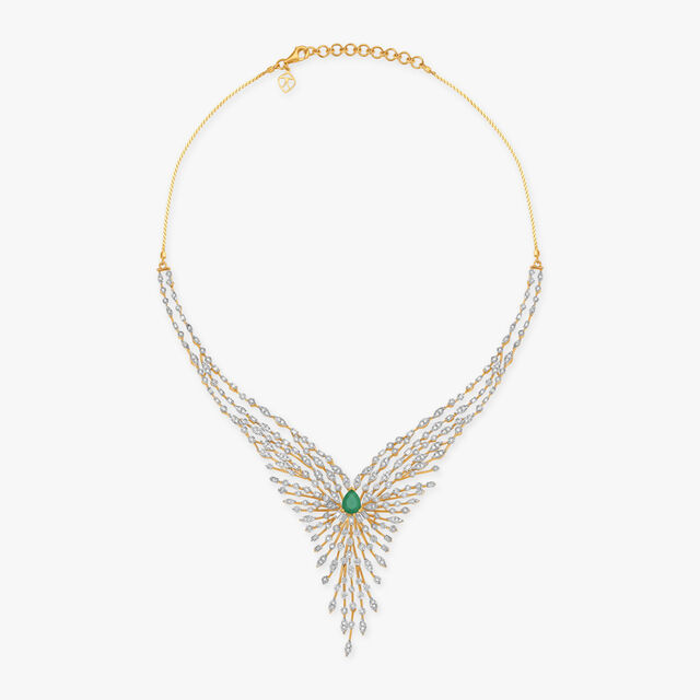 Exquisite Lush Diamond Necklace Set,,hi-res image number null