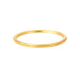 Carved Glossy Gold Bangle,,hi-res image number null