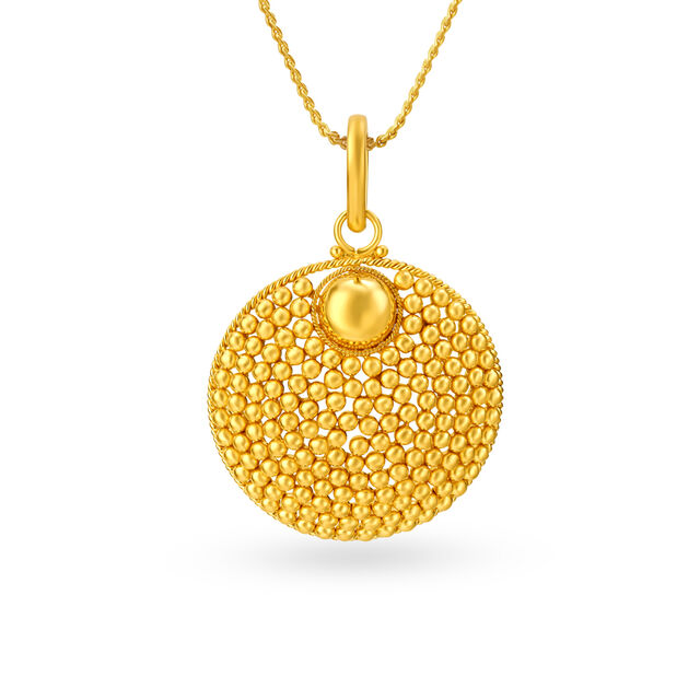 Stunning Gold Pendant,,hi-res image number null