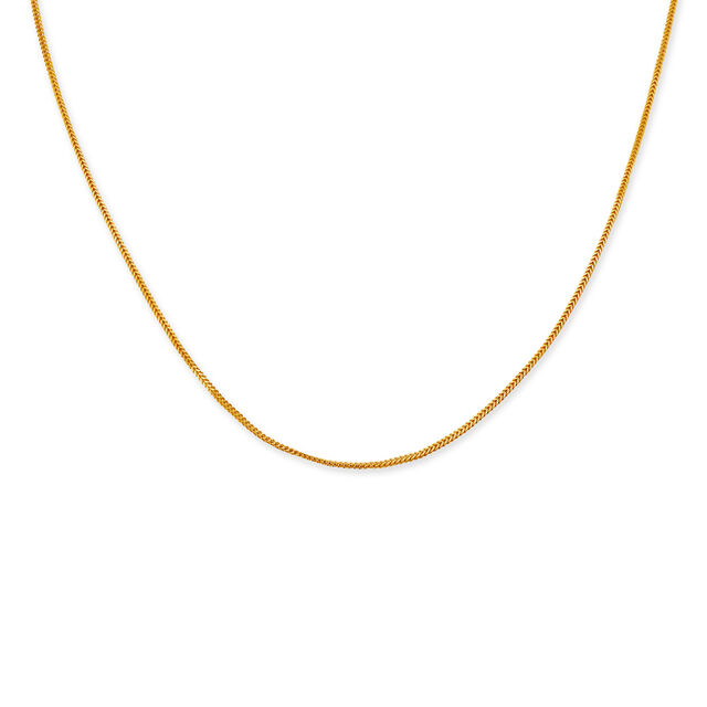 Charming yellow Gold Chain for Kids,,hi-res image number null