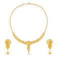 Artistic Gold Necklace Set,,hi-res image number null