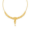 Artistic Gold Necklace Set,,hi-res image number null