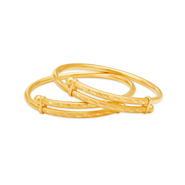 Classic Gold Bangle for Kids,,hi-res image number null